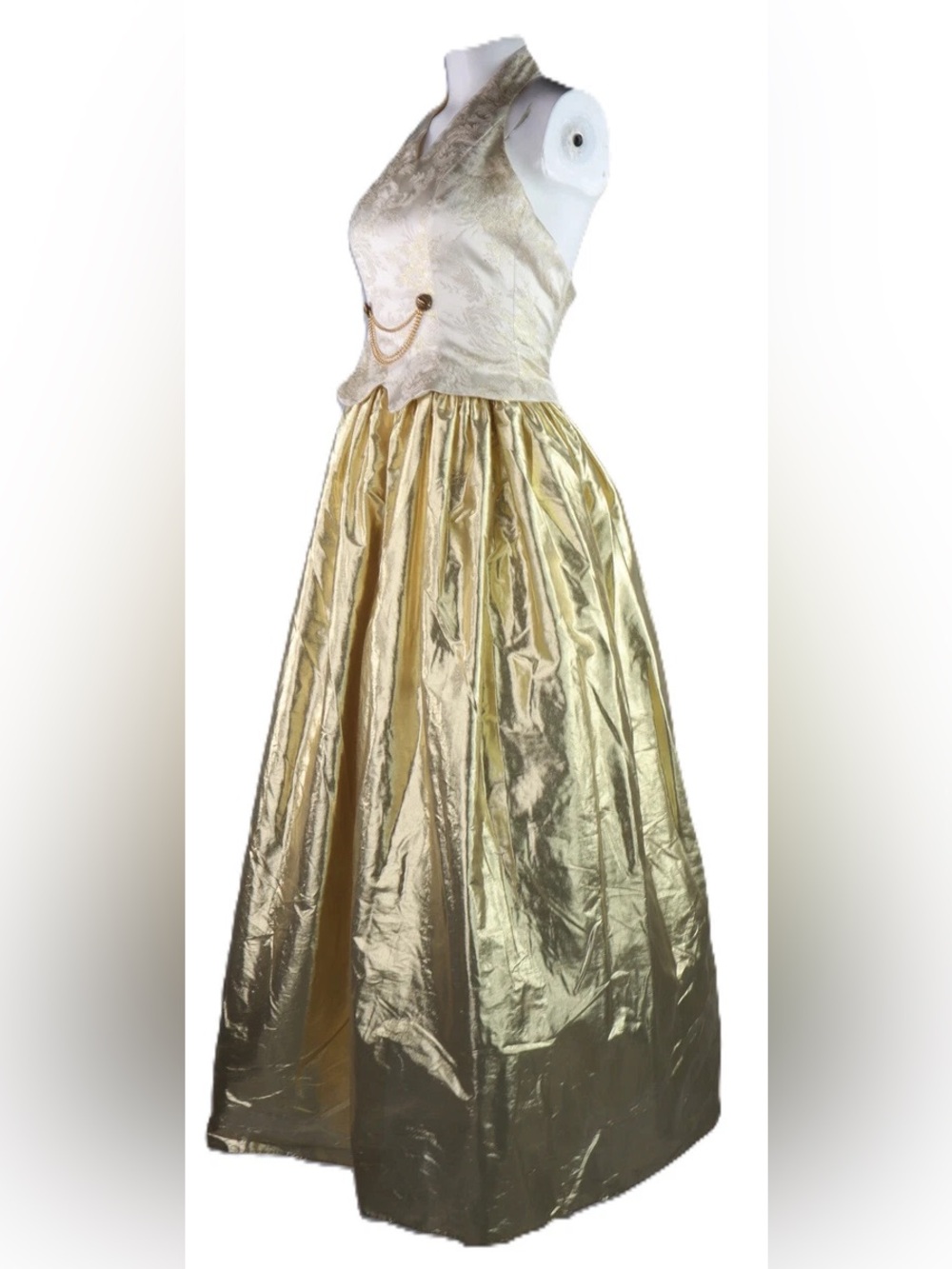 Jessica McClintock Gunne Sax halter dress